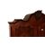Trumeau Olandese del XVIII secolo stile Chippendale in legno di Noce