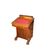 Victorian-style English Davenport travel desk from the second half of the 1800s