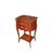 French bedside table from the second half of the 19th century, Louis XV style, in bois de rose