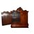 Trumeau Olandese del XVIII secolo stile Chippendale in legno di Noce