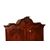 Trumeau Olandese del XVIII secolo stile Chippendale in legno di Noce