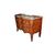 Superbo cassettone di inizio 1800 Francese stile Luigi XV in bois de rose con marmo e ricche applicazioni in bronzo dorato