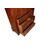 French Empire style secretaire in mahogany and mahogany feather, 19th century