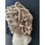 Bellissimo busto a tuttotondo in marmo di Carrara - Medusa con volto di Teschio - H 66 cm