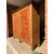 Antique large pantry/larder, 19th century, fir, rustic natural finish. Dimensions: 200 x 50 cm, height 195 cm