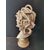 Bellissimo busto a tuttotondo in marmo di Carrara - Medusa con volto di Teschio - H 66 cm