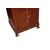 French small cabinet with display case and Empire style writing desk from the first half of the 1800s