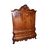 Trumeau Olandese del XVIII secolo stile Chippendale in legno di Noce