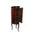 Early 19th-century French double-bodied corner cabinet in Louis XV style walnut wood