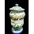 Small apothecary jar decorated with stylized vegetal motifs. Urbania manufacture