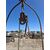 Stone well with iron arch