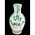 Two-handled majolica vase with rocaille decoration and stylized vegetal motifs. Caltagirone, Sicily.