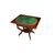 Small French mahogany Charles X style game table
