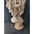 Bellissimo busto a tuttotondo in marmo di Carrara - Medusa con volto di Teschio - H 66 cm