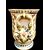 Majolica pill jar with floral decorations. Ferniani manufacture, Faenza.