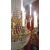 LARGE MID-19TH CENTURY GILDED BRONZE AND CRYSTAL BASKET CHANDELIER