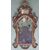 Carved, sculpted, and gilded wooden mirror. Venice, mid-18th century.
