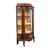 Showcase veneered in various woods. France, late 19th century.