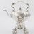 William IV sterling silver kettle on stand, Paul Storr for Storr & Mortimer, London, 1837