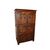 French cabinet from the early 1800s in richly carved oak wood