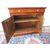RESTAURED LOUIS PHILIPPE STYLE CAPPUCCINO WALNUT SIDEBOARD MID-19TH CENTURY cm L123xP56xH107