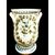 Majolica pill jar with floral decorations. Ferniani manufacture, Faenza.