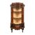 Showcase veneered in various woods. France, late 19th century.
