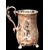 Silver tankard on four feet. Sheffield City hallmark, 1858.