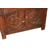 French cabinet from the early 1800s in richly carved oak wood