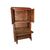 French cabinet from the early 1800s in richly carved oak wood