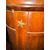 ARM251 - Pair of walnut cylinder bedside tables, 19th century, dimensions diameter cm 40 x H 90