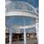 Gazebo con statue in ghisa