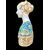 Large majolica bust depicting the Queen of Aragon. Minghetti. Bologna.