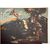 Scena biblica di caccia Scuola di Salvator Rosa olio su tela fine XVII secolo . 146 x 108