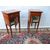 COPY OF LOUIS XVI STYLE INLAID NIGHTSTANDS, LATE 19TH CENTURY, PIEDMONT, cm L42xP33xH86