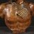 Terracotta sculpture from the 19th century, the God Pan