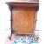 Davenport walnut desk with threads, 19th century. cm L52xW50xH86