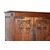 French cabinet from the early 1800s in richly carved oak wood