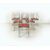 Metal Chairs by Cidue Italy - Chairs 1970 (6 pcs)