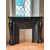 French fireplace IN BELGIAN BLACK MARBLE WITH REDUCER