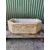 Elegante lavandino sfaccettato in marmo nembro - 65 x 39 cm