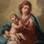 Pittore veneziano (XVIII sec.) - Madonna con Bambino.