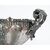 Antique embossed silver bowl/centerpiece from the 20th century.
