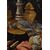 Antonio Tibaldi (Rome, c. 1633 - 1684), Still life with precious objects, brocade fabrics, and plate with sweets