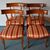 Six 19th century chairs from Lucca