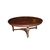 Large early 1800s French Louis XVI style mahogany table, 2 meters in diameter.