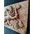Bassorilievo - Strepitoso Leone di San Marco in marmo rosso Verona - 41 x 30 cm