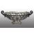 Antique embossed silver bowl/centerpiece from the 20th century.