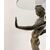 Tavolo basso con base tripode in bronzo, XX secolo
