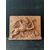 Bassorilievo - Strepitoso Leone di San Marco in marmo rosso Verona - 41 x 30 cm